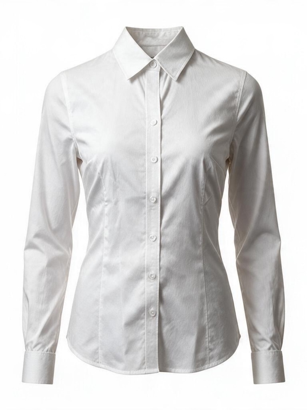 Banana Republic Women's White Button-Down Shirt